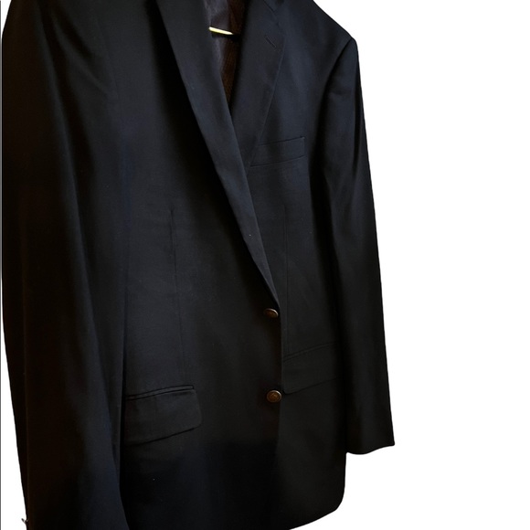 Mens Jean-Paul Germain Dark Blue Sport Coat 42R - Picture 2 of 5
